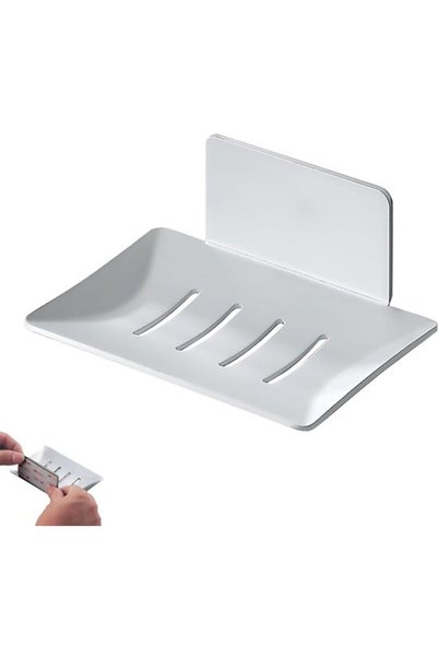 Morvena Picks Vase de săpun din oțel inoxidabil - stilate și practice - 1 buc...
