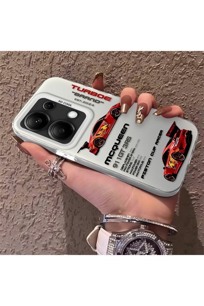 CHICASELUX Redmi Note 14S Compatible Daily Use Compatible Trend Racing Car Ca...