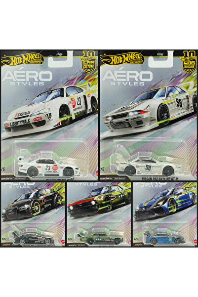 HOT WHEELS Premium - Car Culture 2026 Aéro Styles 5’li Seti