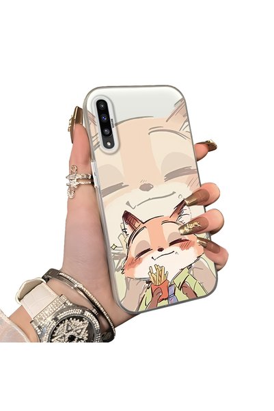 ucuc Samsung Galaxy A50/A50S/A30S Compatible Hard Acrylic Back Silicone Edge ...