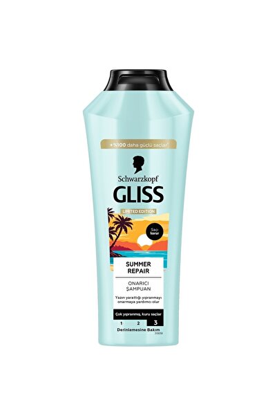 Gliss Summer Repair Repairing Shampoo for Very Damaged Dry Hair 400 ml