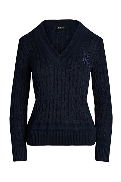 Ralph Lauren Γυναικείο Πουλόβερ Navy Μπλε 200888795008-NAVY