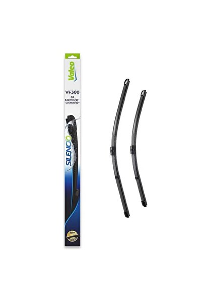 VALEO Σετ υαλοκαθαριστήρων Silencio 530/475mm VF300 για Mazda 3, VW Bora, Gol...