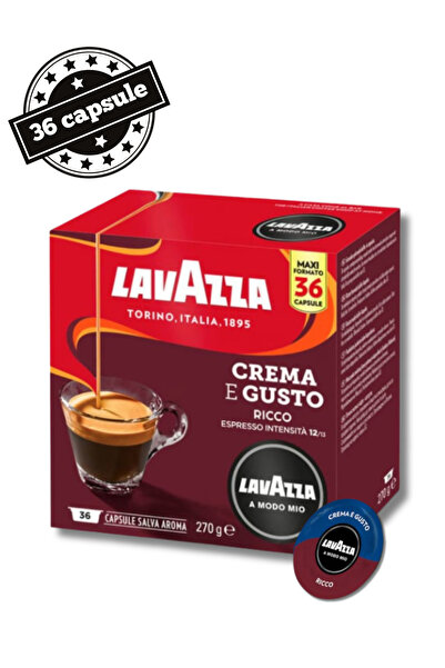LavAzza 36 Capsule A Modo Mio Crema e Gusto Ricco