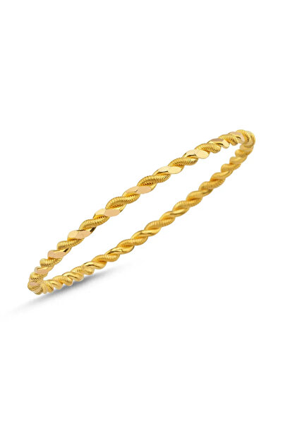 22 Ayar İkili Burma Altın Bilezik 18 Gr