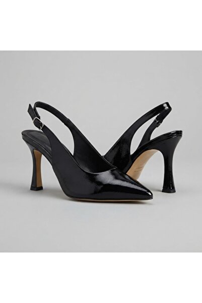 KİNDEP (Flosy) Women's Closed-Toe Heeled Shoes Black