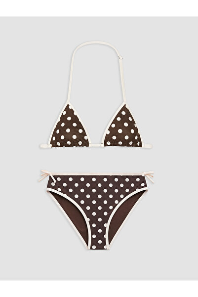 LC Waikiki NEVAVM Bikini pentru fete cu buline, cu diferență de culoare