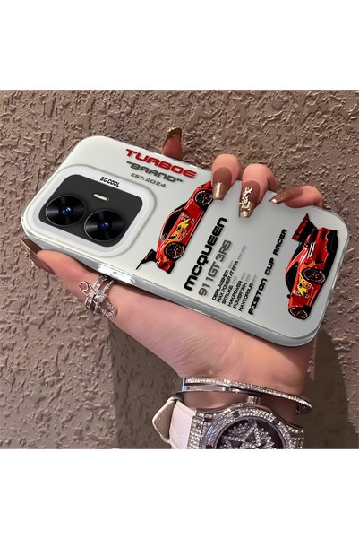 CHICASELUX Realme C55 Compatible Daily Use Compatible Trend Racing Car Case, ...