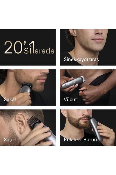 Braun Hepsi Bir Arada Series 9, 20’si 1 arada Tıraş Kiti, ProBlade, BodyGentle Modu, AIO9500