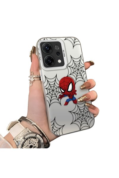 ucuc Oppo Reno 14/14F Compatible Hard Acrylic Back Silicone Edge Lens Protect...