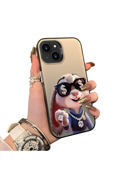 ucuc حافظة مزدوجة متوافقة مع هاتف iPhone 13 Mini مصنوعة من الأكريليك الصلب وح...