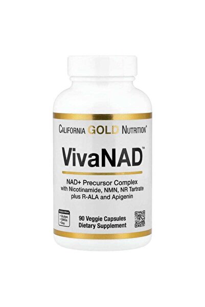 California Gold Nutrition , VivaNAD™, NAD Complex With NMN, NR Tartrate, 90 V...
