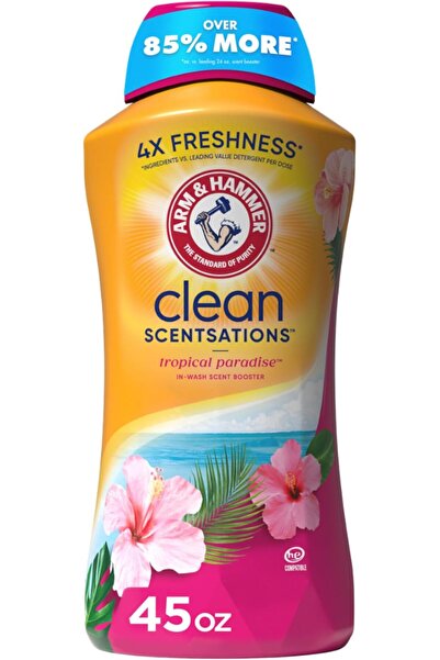 Arm&Hammer آرم آند هامر، معزز رائحة الغسيل كلين سنتسشنز، بلورات معطرة للغسيل ...