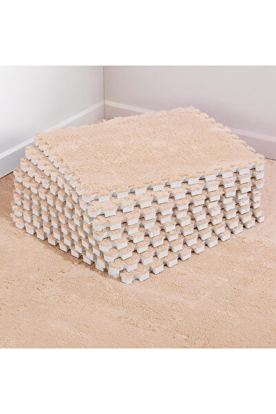 GGEROU 12 pcs Thickened Plush Foam Interlocking Floor Mats, Interlocking Foam...