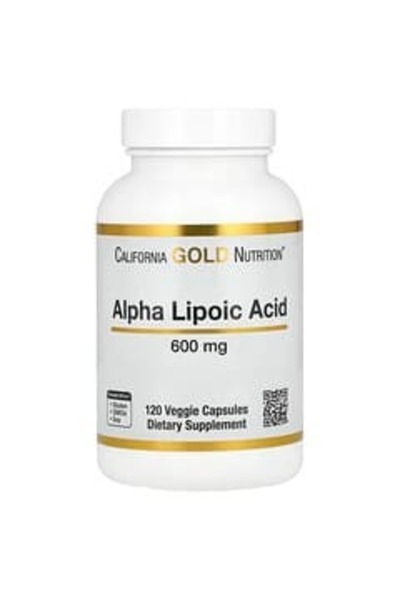 California Gold Nutrition , Alpha Lipoic Acid, 600 mg, 120 Veg Capsules