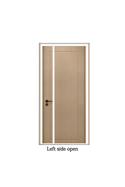 Choice77 W140cm x H210cm Left side open White side opening mosquito proof doo...