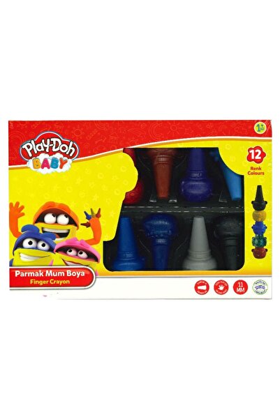 Play Doh Play-Doh PLAY-CR017 Baby Parmak Mum Boya 12 Renk