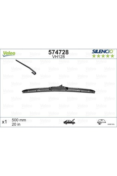STBRYCEL Silencio Hibrid VM128 X1 (114852) 500 mm