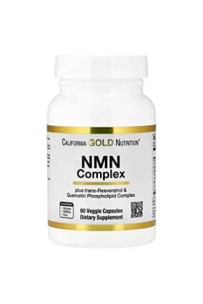 California Gold Nutrition , NMN Complex with trans-Resveratrol, Quercetin Phy...