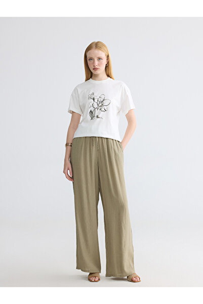 LC Waikiki Elastic Waist Women's Trousers