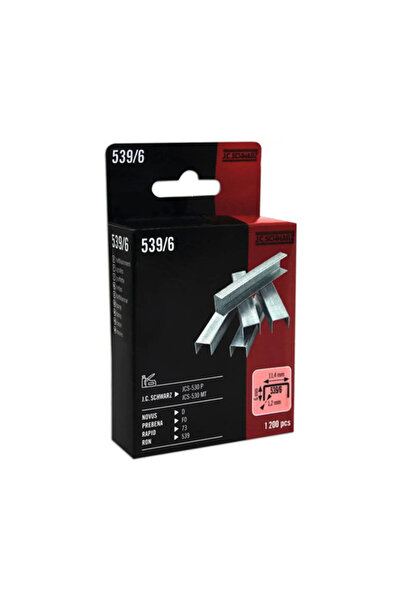 JC Schwarz Capse Zincate Pentru Capsator JC Schwarz, Tip 530, 6 mm, 1200 Bucăți