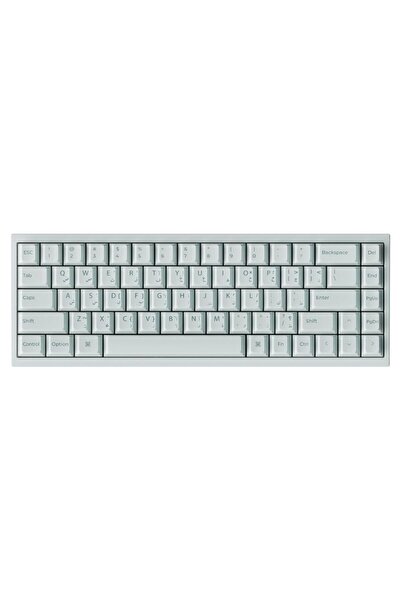 Keychron Gaming Keyboard 65% Alice Layout, Ceramic Case, Lime Magnetic Switch...