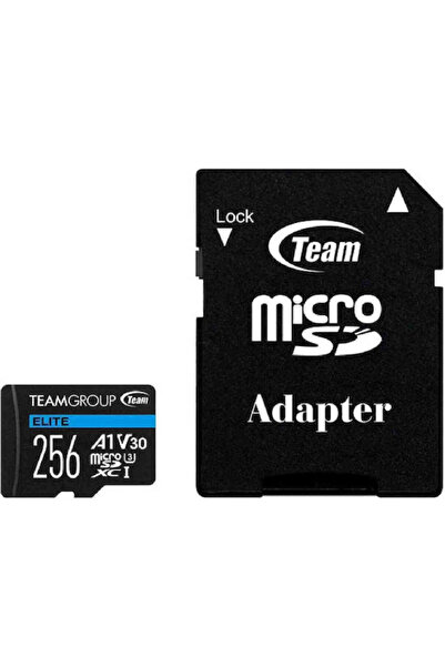 Other TeamGroup Elite microSDXC 256GB U3 V30 A1 UHS-I 90MB/s Κάρτα Μνήμης με ...