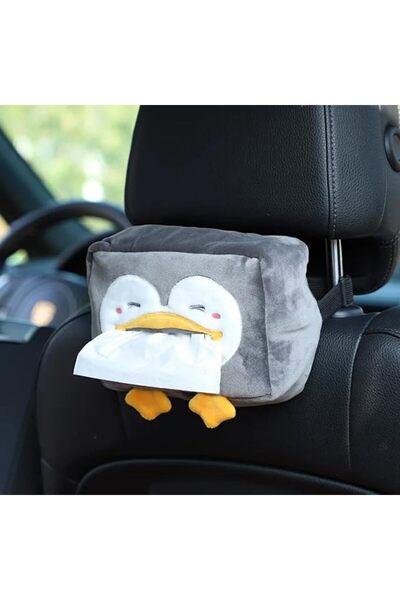 GENERAL Upgraded Car Tissue Holder, Tissue Box Cover, Premium Kawaii Mask Hol...