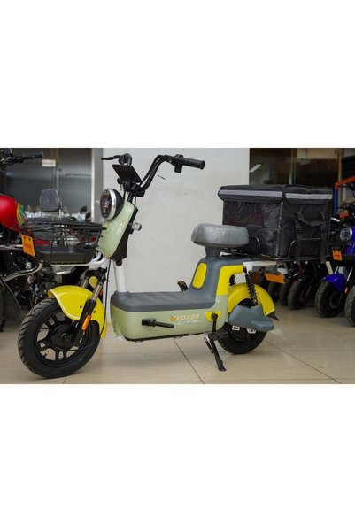 voxer H6 400W Electric Scooter | 48V Long-Life Battery | Up to 50 km Range | 40 km/h Top Speed | LED Lighting | Digital Dashboard | Business & Delivery Scooter