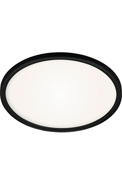 OEM Плафон с вграден LED Briloner Slim 18W 2400 лумена Ø293 мм, черен