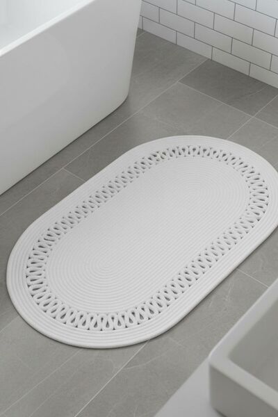 Comfort Craft Τρικοτένιο οβάλ χαλάκι μπάνιου |   Πλενόμενο μοντέρνο χαλάκι δα...