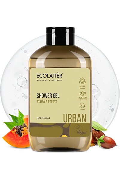 ECOLATIER Jojoba & Papaya Shower Gel 600ml