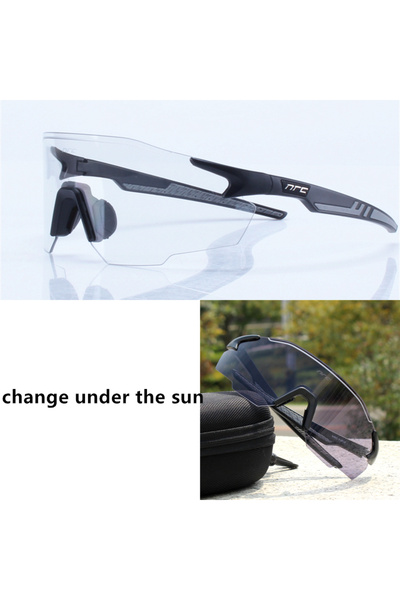 Choice7 810 Photochromic B NRC Men Cycling Sunglasses UV400 TR90 Sports Bicyc...
