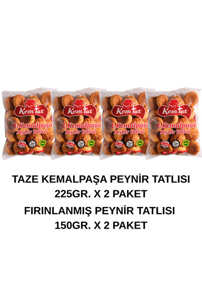 KEMTAT Günlük Taze Üretim Peynir Tatlısı 225gr. x 2 Adet | Fırınlanmış Peynir...