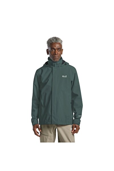 Jack Wolfskin Trailtime 2L Erkek Yeşil Outdoor Ceketi ERKEK OUTDOOR CEKETİ A6...