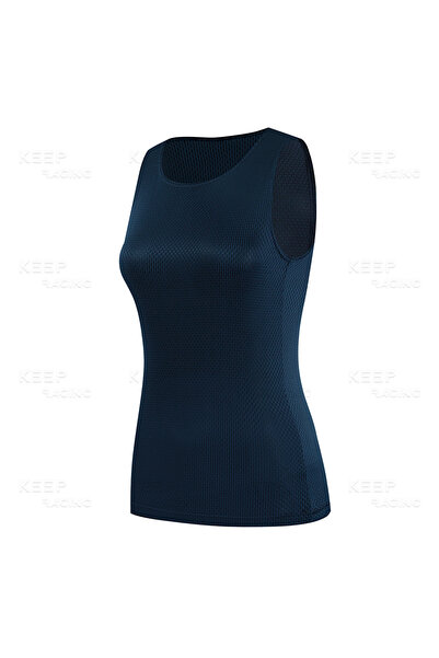 Choice L Dark Blue Women Cycling Base Layers Colorful Cycling Jersey Blue Qui...