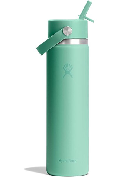 Hydro Flask Stainless Steel Insulated Water Bottle with Flexible Straw Lid an...