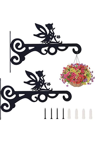 GENERAL Heavy Duty Plant Hooks for Hanging - 10 Inch Metal Wall Hangers for I...