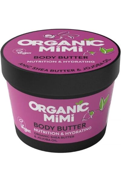 ORGANİC MİMİ Nutrition and Hydrating Shea and Jojoba Body Butter 100 ml