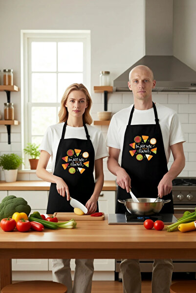 PayBuy Unisex Kitchen Chef Apron Nachos Taco Printed Graphic Pattern Relaxed ...