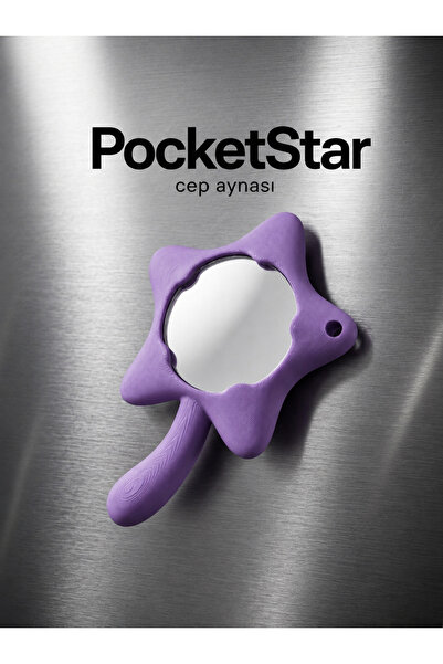 Pocket People PocketStar Yıldız Cep Aynası Anahtarlık – PocketStar Taşınabili...