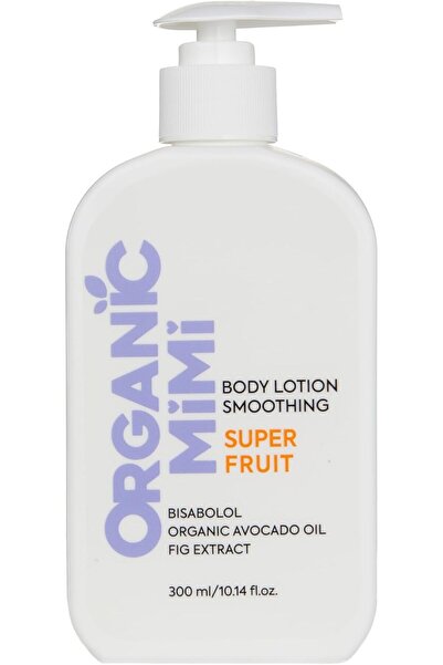 ORGANİC MİMİ Smoothing Super Fruit Body Lotion 300ml – Nourishing & Hydrating...