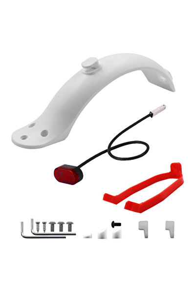 Choice white fender sets For Mijia MI M365 1S M187 Pro E-Scooter Tire Splash ...