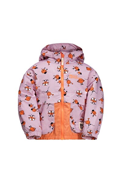 Jack Wolfskin Smileyworld Aop Unisex Çocuk Pembe Outdoor Ceketi UNISEX ÇOCUK ...