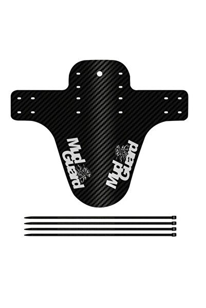 Choice White Carbon Pattern Bicycle Fender Portable Road Mountain Bike Mud Gu...