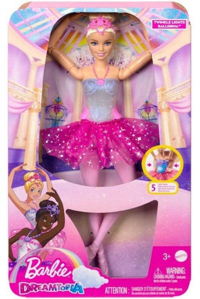 Barbie Πασχαλινό Κερί με Μαγική Φωτεινή Μπαλαρίνα-Παιχνίδι για Ηλικίες 3+