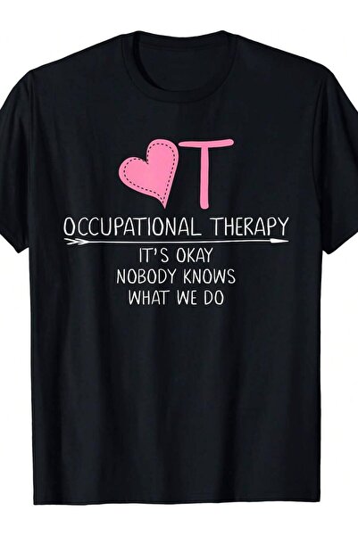 21JNRY Men's Funny Occupational Relax T-Shirt - OT Gift Suitable For Therapis...