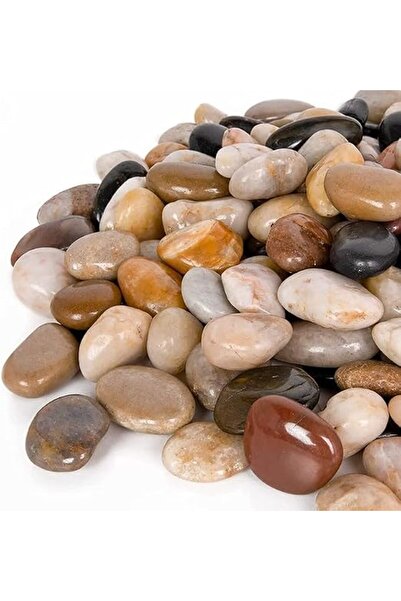 GENERAL Decorative Rocks for Plants and Landscaping, Polished River Stones fo...