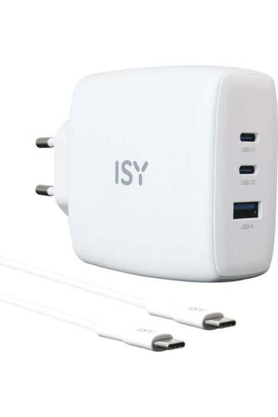Isy Încărcător AC IAC-5100-WT Alb
