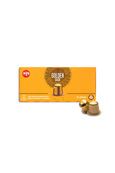 Pascucci Golden Sack %100 Geri Dönüştürülebilir Alüminyum Nespresso Uyumlu Ka...